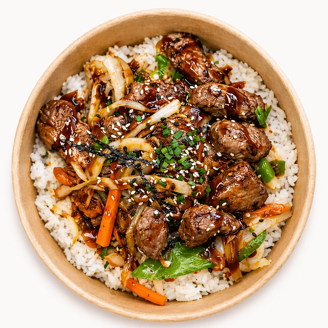Donburi Gourmet (Bœuf mariné)