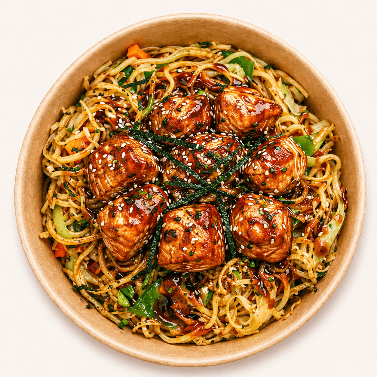 Yakisoba Royal (Saumon)