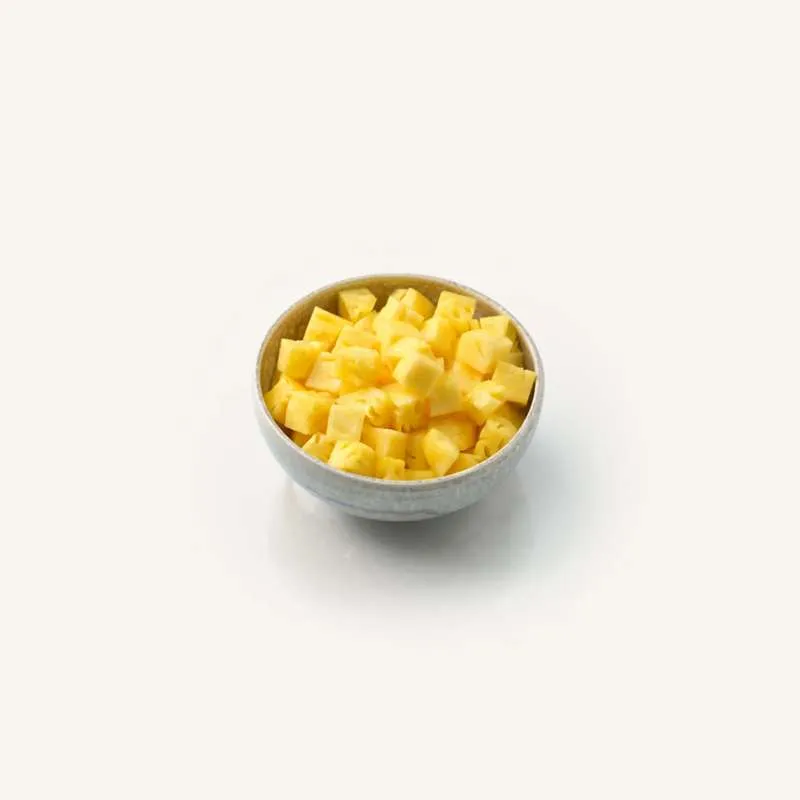 Ananas frais en morceaux