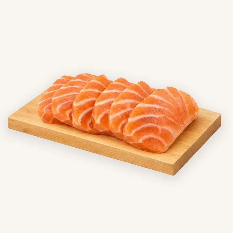 Sashimi Saumon (6 pièces)