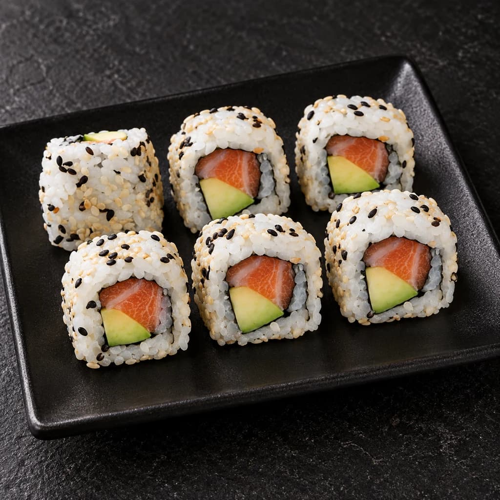 California Saumon Avocat (6 pièces)