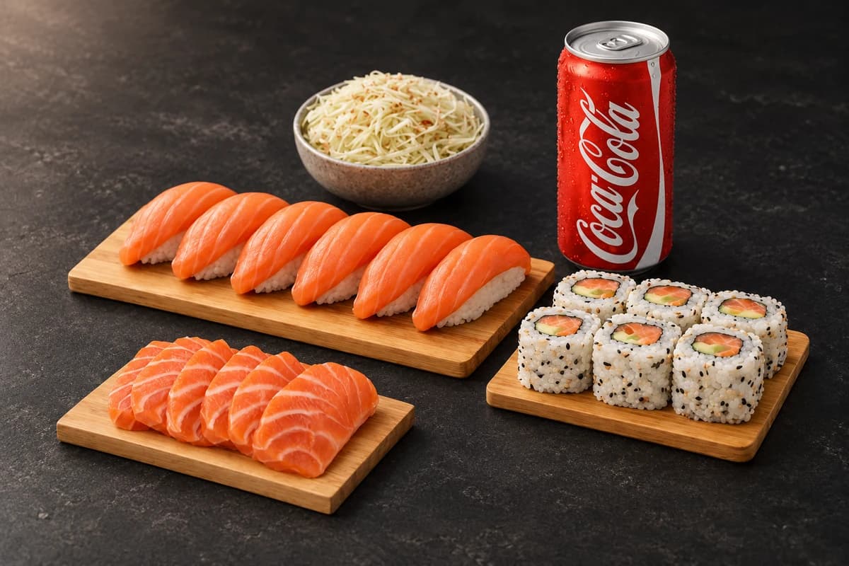 Menu Sushi & Sashimi